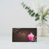 Visite Brun BG de toile de petit gâteau de carte de (Debout devant)