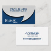 Visite Bulle de Texte Carte [3d] (Devant / Derrière)