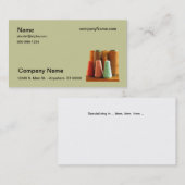 Visite Bus. Carte - Pots de Fil (Devant / Derrière)