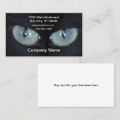 Visite Bus. Carte - Yeux de chat (Devant / Derrière)