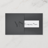 Visite Caisse grise professionnelle moderne - carte de (Devant)