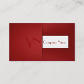 Visite Caisse rouge professionnelle moderne - carte de (Devant)