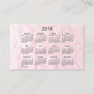 Visite Calendrier rose du givrage 2018 par la carte de