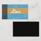 Visite Carpenter - Carte de profil (Devant / Derrière)