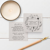 Visite Carré Brosse botanique moderne et carte de référence noi