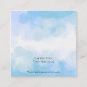 Visite Carré Carte d'affichage de l'oreille abstraite moderne (Dos)