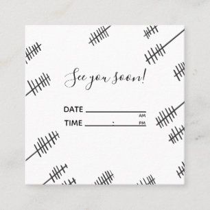 Visite Carré Carte d'annulation de rendez-vous