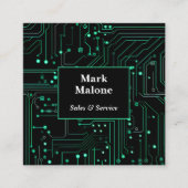 Visite Carré Carte de circuit (Devant)