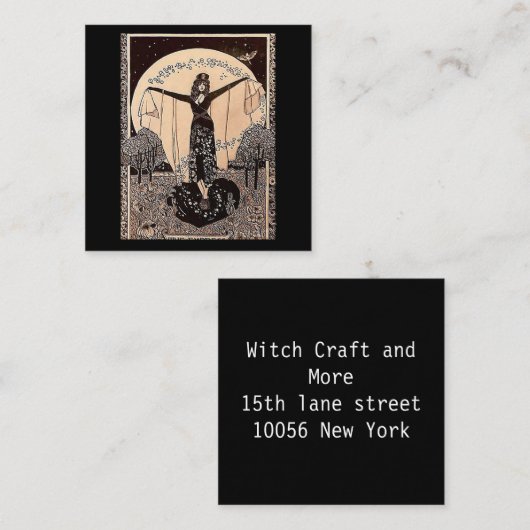 Visite Carré Carte de démarrage empress (Devant / Derrière)