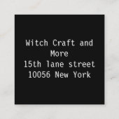 Visite Carré Carte de démarrage empress (Dos)