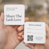 Visite Carré Carte de référencement client QR Code pour Bar à C