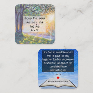 Visite Carré Carte de traçage Gospel