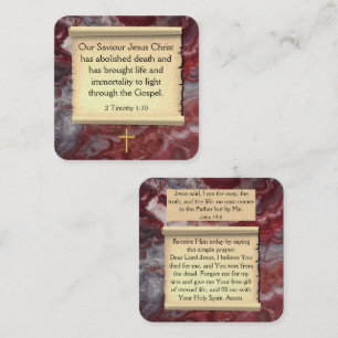 Visite Carré Carte de traçage Gospel