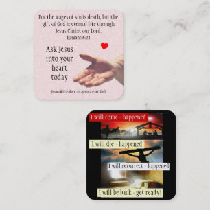 Visite Carré Carte de traçage Gospel