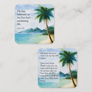 Visite Carré Carte de traçage Gospel