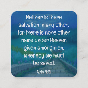 Visite Carré Carte de traçage Gospel