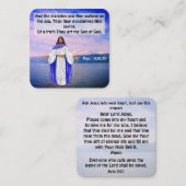 Visite Carré Carte de traçage Gospel (Devant / Derrière)