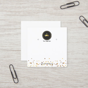 Visite Carré Créer votre carte d'affichage d'écoute de logo per