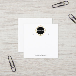 Visite Carré Créez votre carte de présentation de logo personna