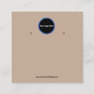 Visite Carré Créez votre carte de présentation de logo personna