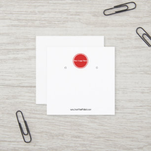 Visite Carré Créez votre carte de présentation de logo personna