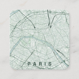 Visite Carré Guide de Tour Carte de la Ville de Paris France De