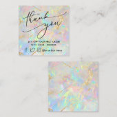 Visite Carré nouvelle carte de réduction opal merci (Devant / Derrière)