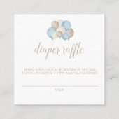 Visite Carré Oh mon Dieu ! Carte de rabat à couche d'aquarelle (Devant)