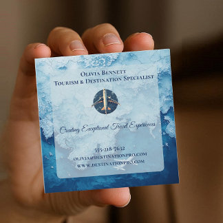 Visite Carré Tourisme Profession Carte Bleue de la Mer Logo QR