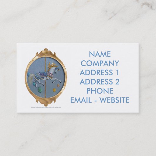 Visite Carrousel Business - Carte de profil Opus One (Devant)