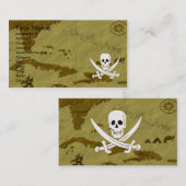 Visite Carte #12 de Jack Rackham (Devant / Derrière)