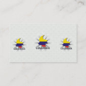Visite Carte 2,0 de drapeau de la Colombie (Dos)