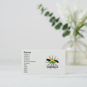 Visite Carte 2,0 de drapeau de la Jamaïque (Debout devant)