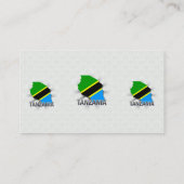 Visite Carte 2,0 de drapeau de la Tanzanie (Dos)