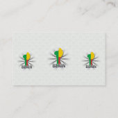 Visite Carte 2,0 de drapeau du Bénin (Dos)