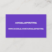 Visite Carte 2 de profil de colibri (Dos)