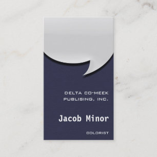 Visite Carte à bulle vocale [3d] faux flannelle de minui