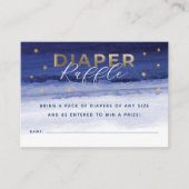 Visite Carte à insérer pour un tirage au sort de couches  (Devant)