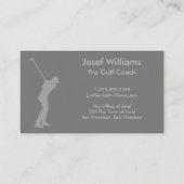 Visite Carte à thème de golf - Gents (Devant)