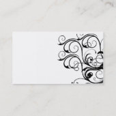 Visite Carte abstraite de modèle de cru - customisée (Dos)