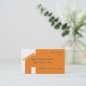 Visite Carte abstraite d'entreprise immobilière de (Debout devant)