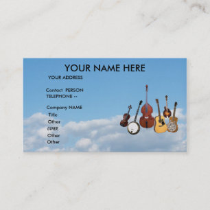 VISITE CARTE ANCIENNE DE BAND-BUSINESS