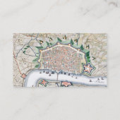 Visite Carte antique de la cartographie d'Anvers (Dos)