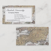 Visite Carte antique de l'Angleterre du sud, Devon, les (Devant / Derrière)