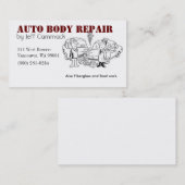 Visite Carte automatique de corps (Devant / Derrière)