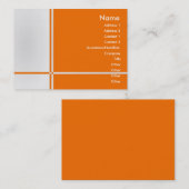 Visite Carte B-Professionnelle de profil (Devant / Derrière)