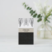 Visite Carte BG d'entreprise immobilière de cristaux de (Debout devant)