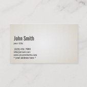 Visite Carte bleue abstraite d'entreprise de services (Dos)