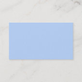 Visite Carte bleue de profil d'affaires de Deco (Dos)