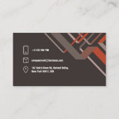 Visite Carte BS de service de voiture de mécanique automo (Dos)